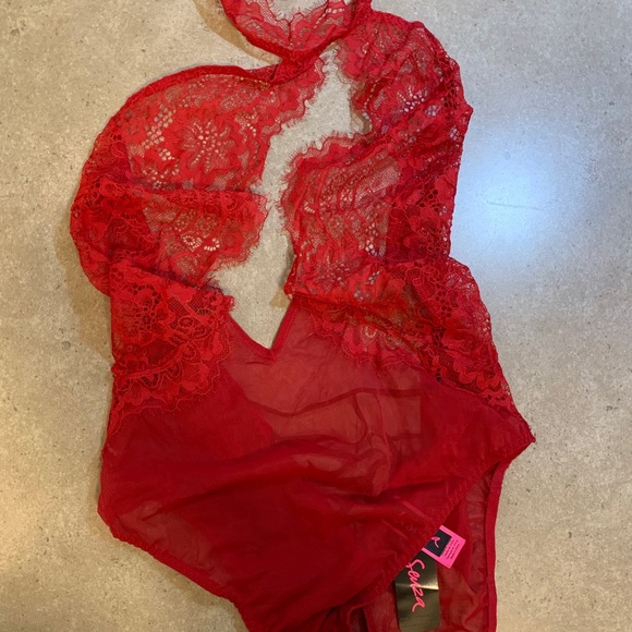 La SENZA Other - Lasenza Lace Backless Bodysuit